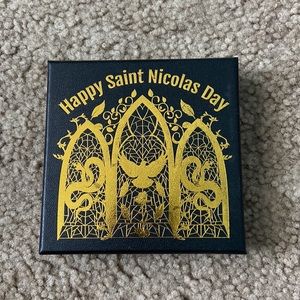 Serpent and Dove Inspired Glass Ornament